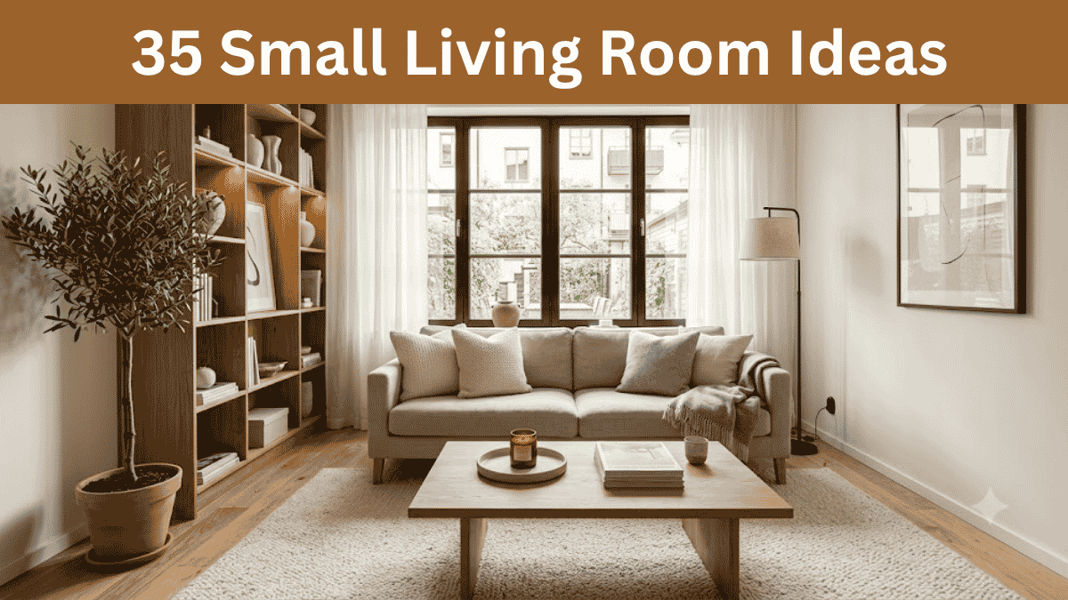 35 Small Living Room Ideas