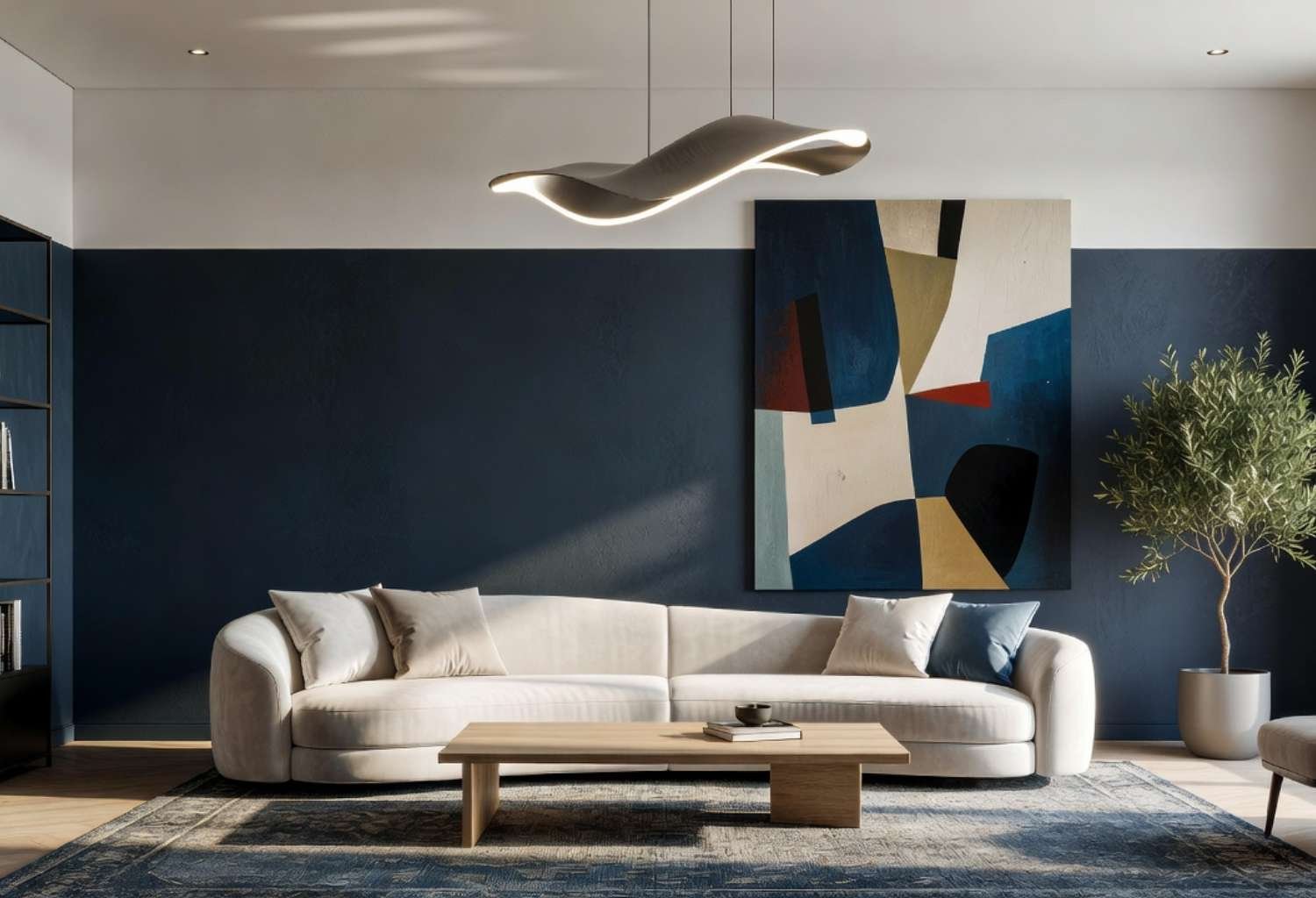 Two-Tone Color Blocking