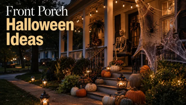 15 Front Porch Halloween Ideas to Spook Your Guests