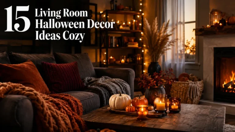 15 living room halloween decor ideas cozy