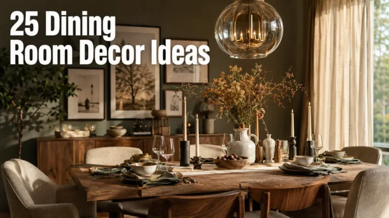 25 Dining Room Decor Ideas to Transform Your Space