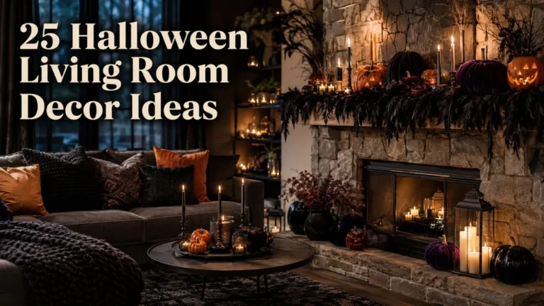 25 Halloween Living Room Decor Ideas That Set the Mood