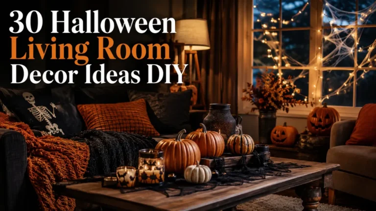 30 halloween living room decor ideas diy