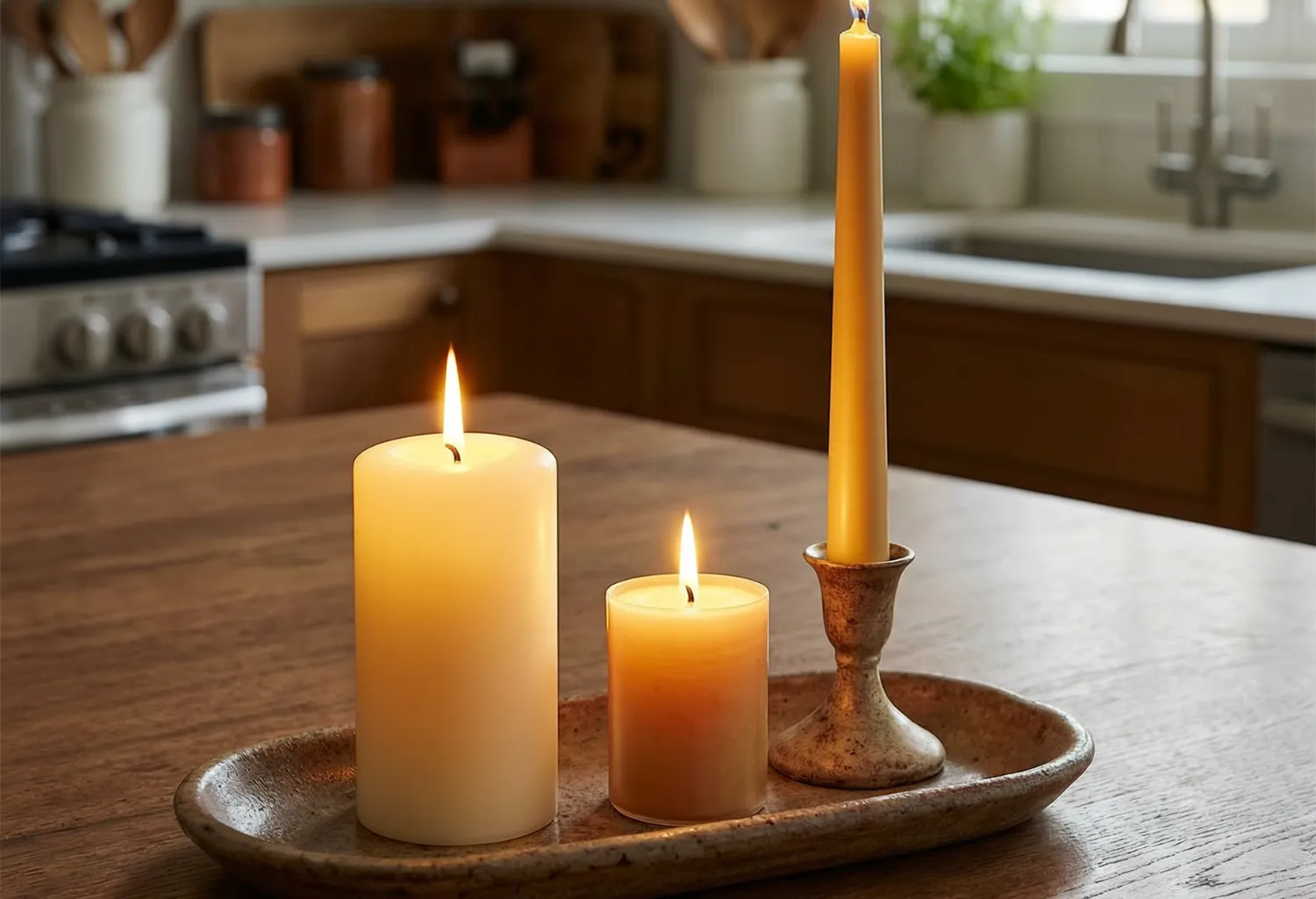 Autumn Candle Trio