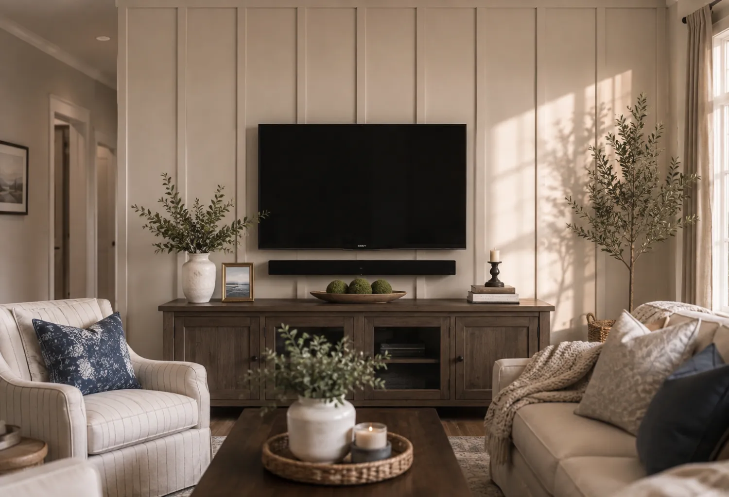 Board and Batten Wall