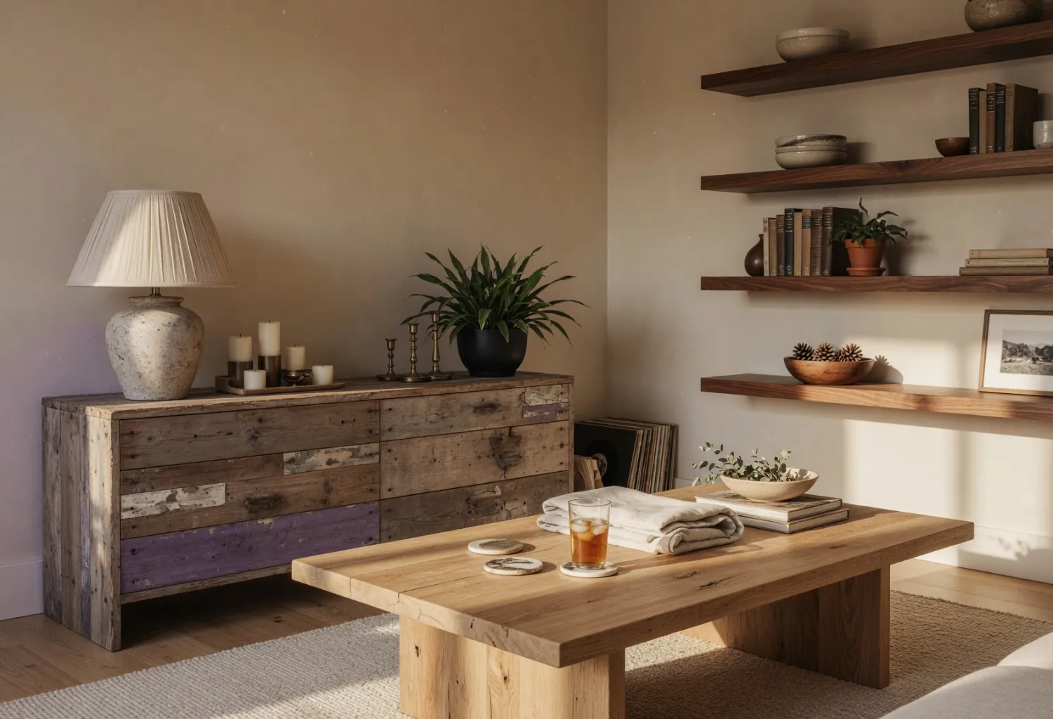 Bring In Warm Wood Tones