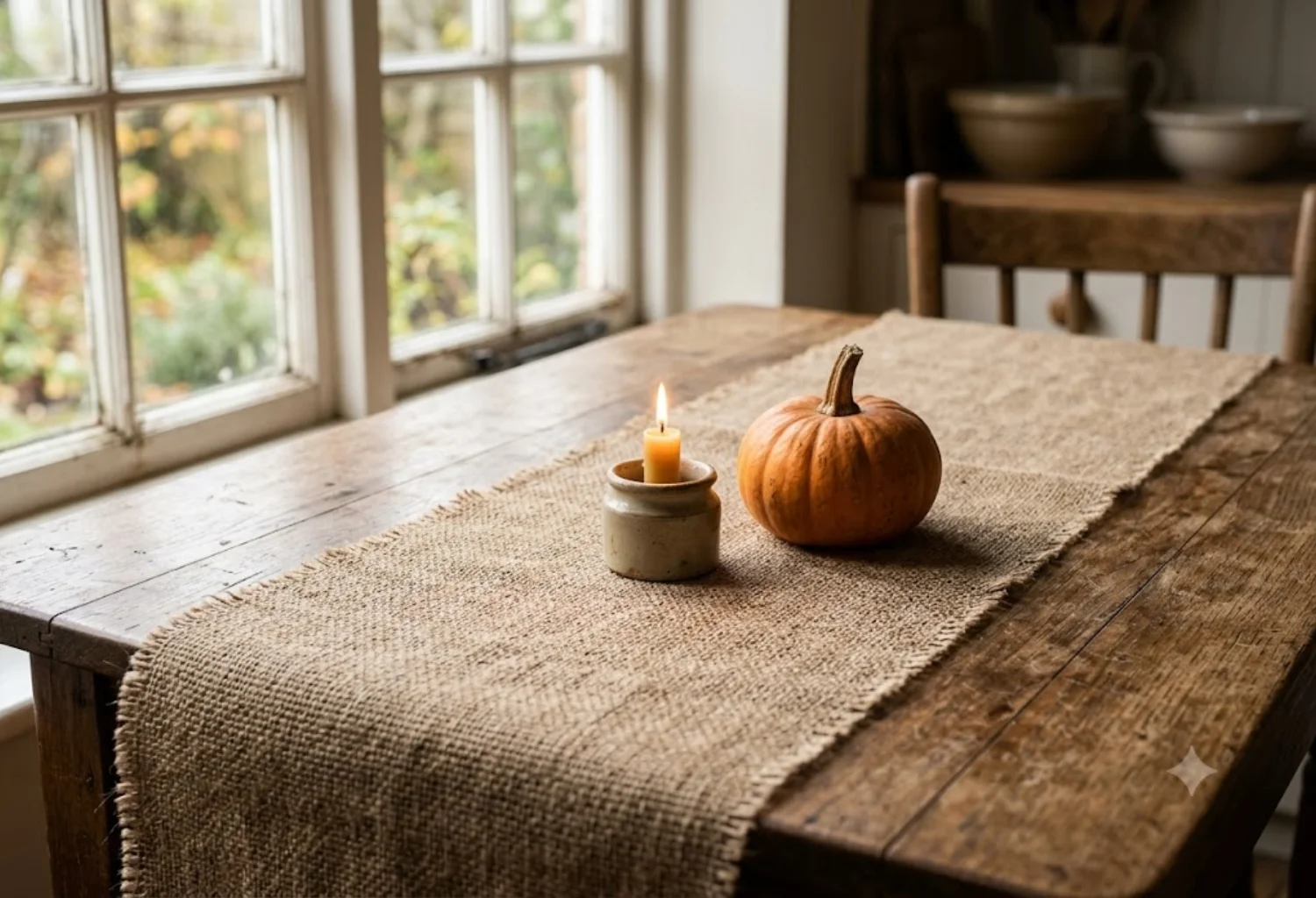 Burlap Table Runners