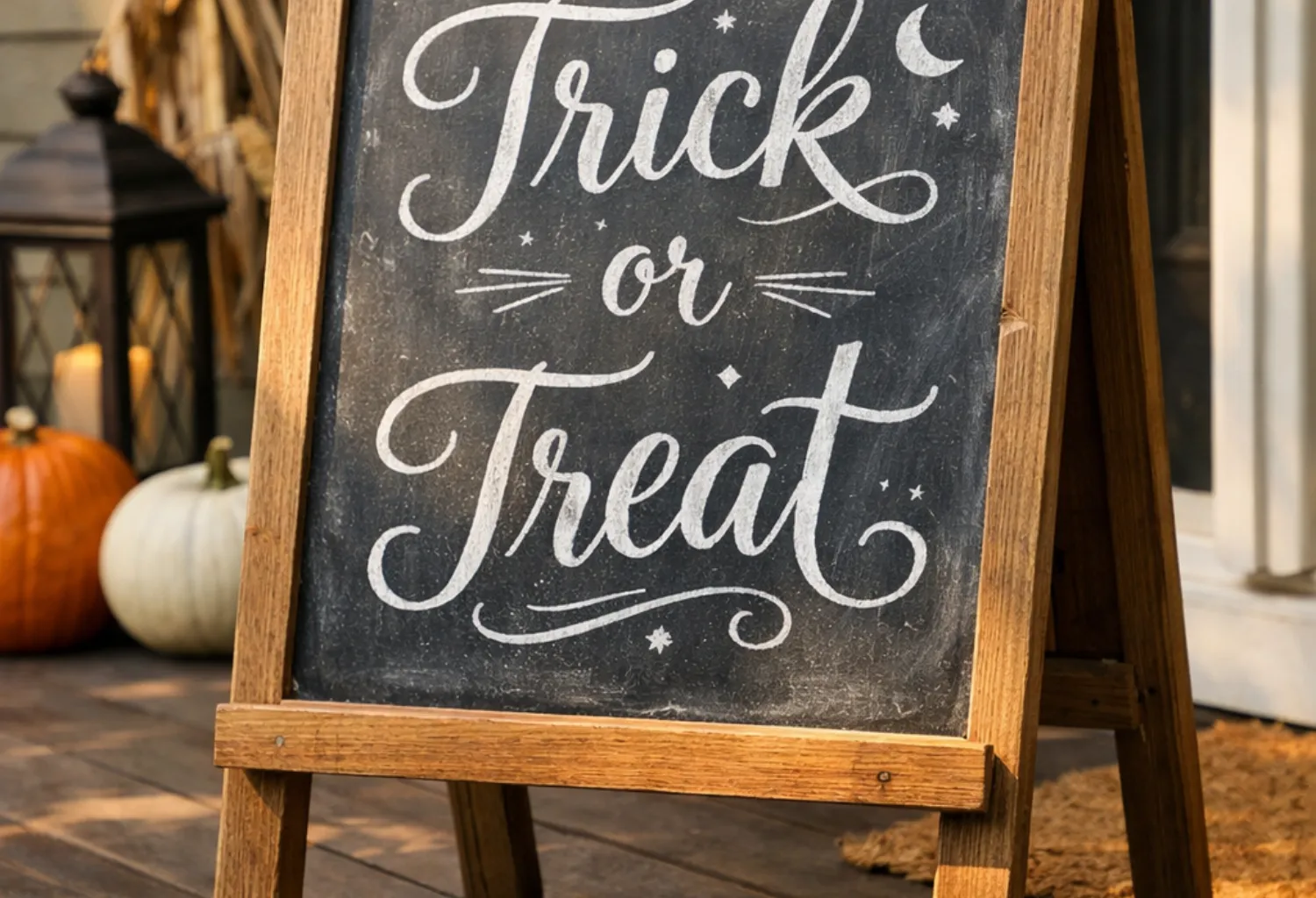 Chalkboard Welcome Sign