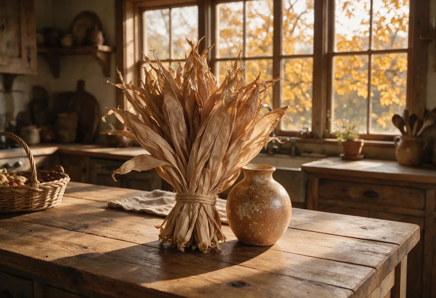 Corn Husk Bundles