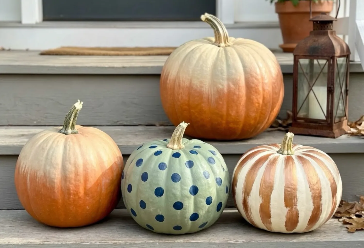 DIY Painted Pumpkins