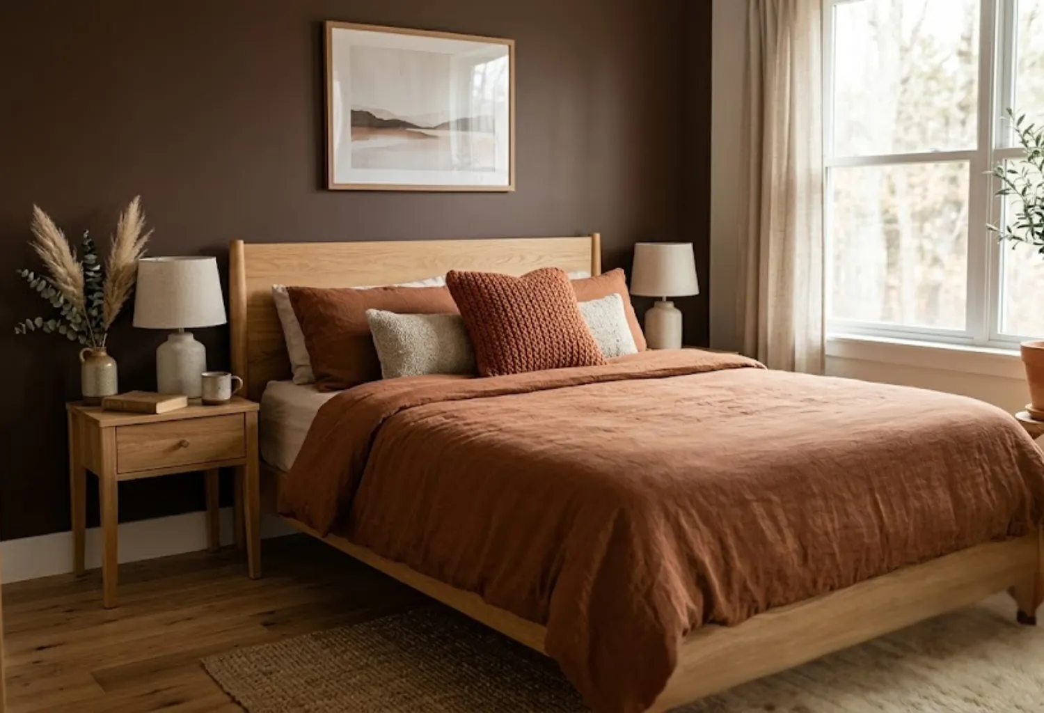 Start with a Grounding, Earthy Color Palette