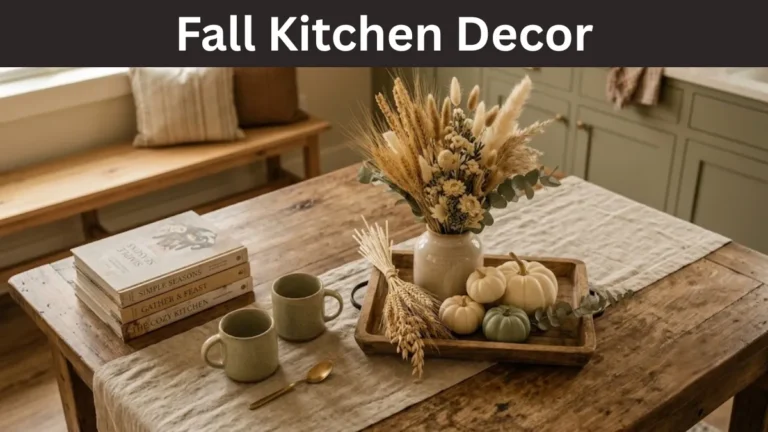 Fall Kitchen Decor