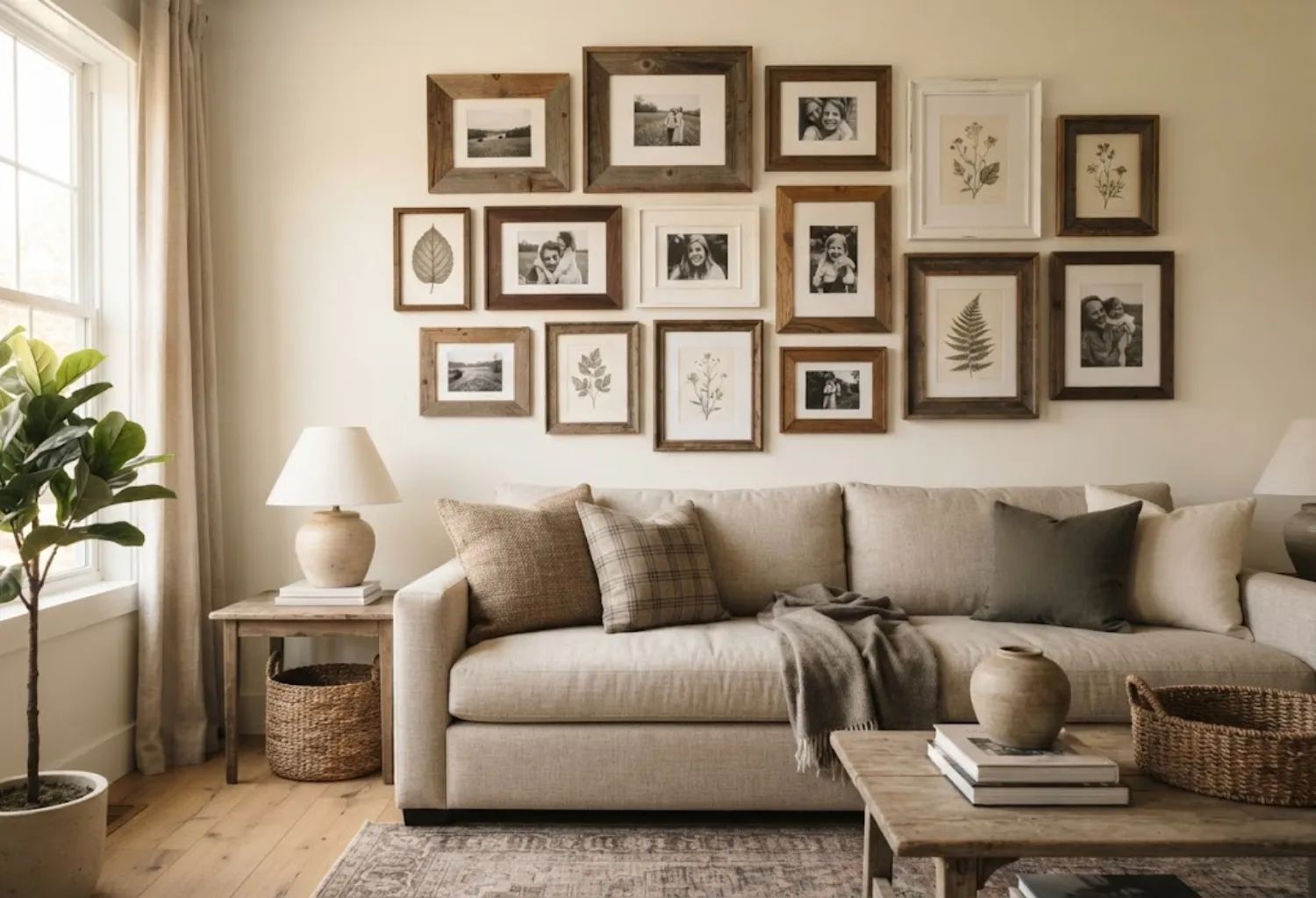 Farmhouse Gallery Wall