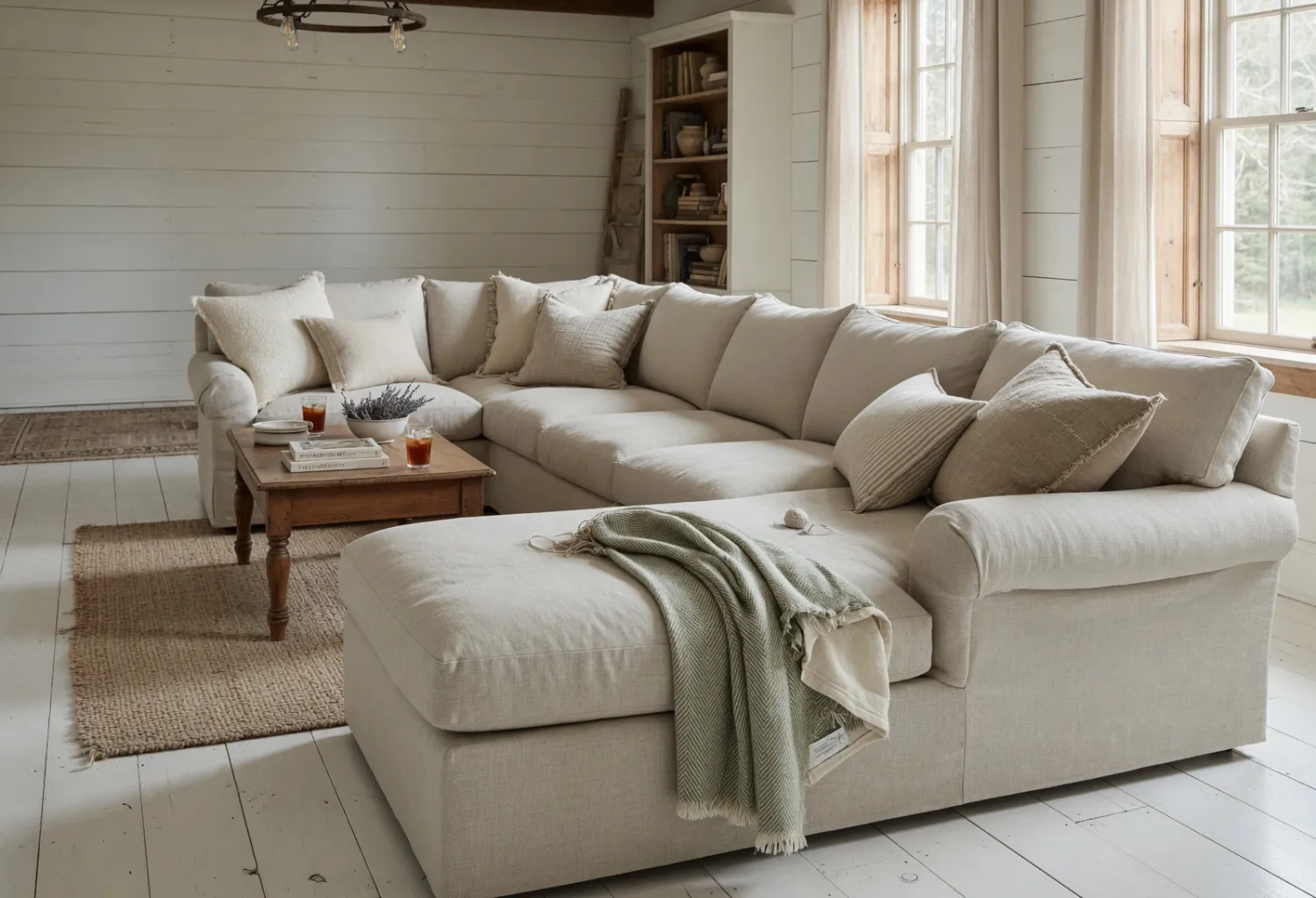 Farmhouse Style Sectional