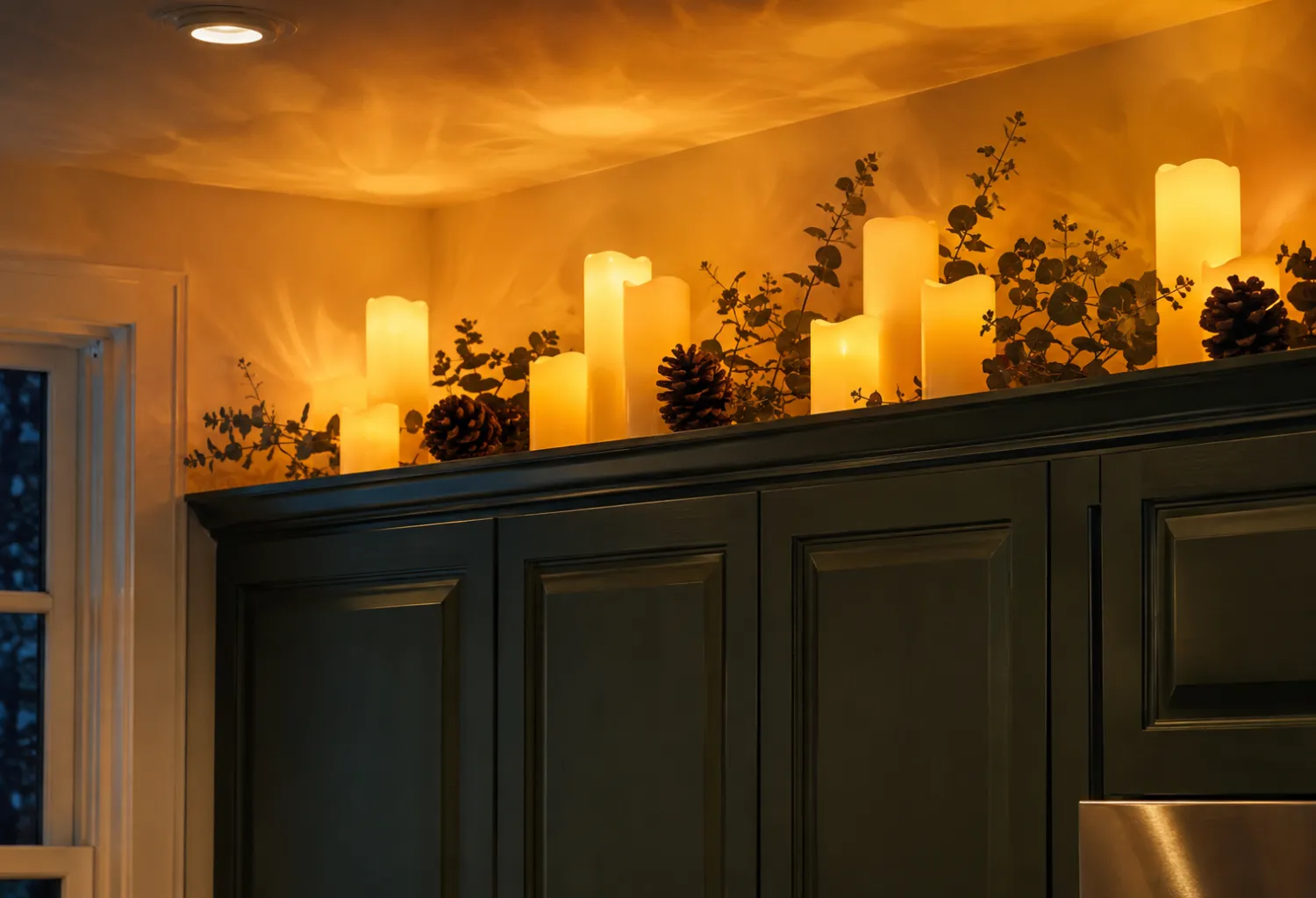 Flameless LED Pillar Candles