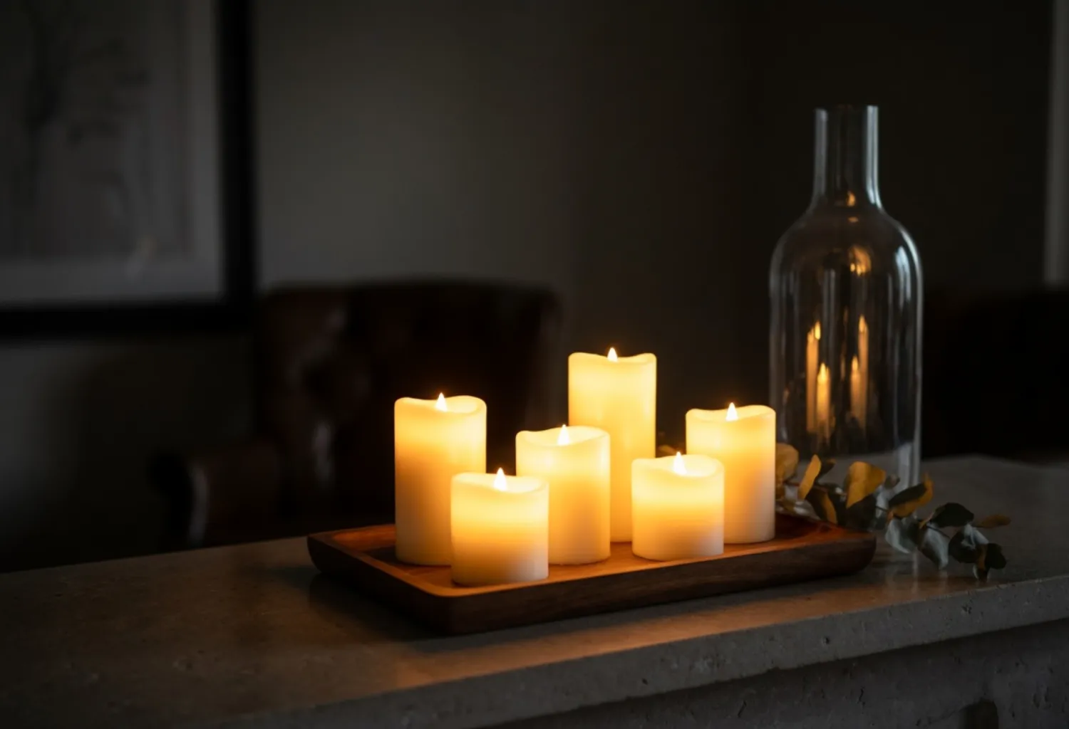 Flickering Candle Displays