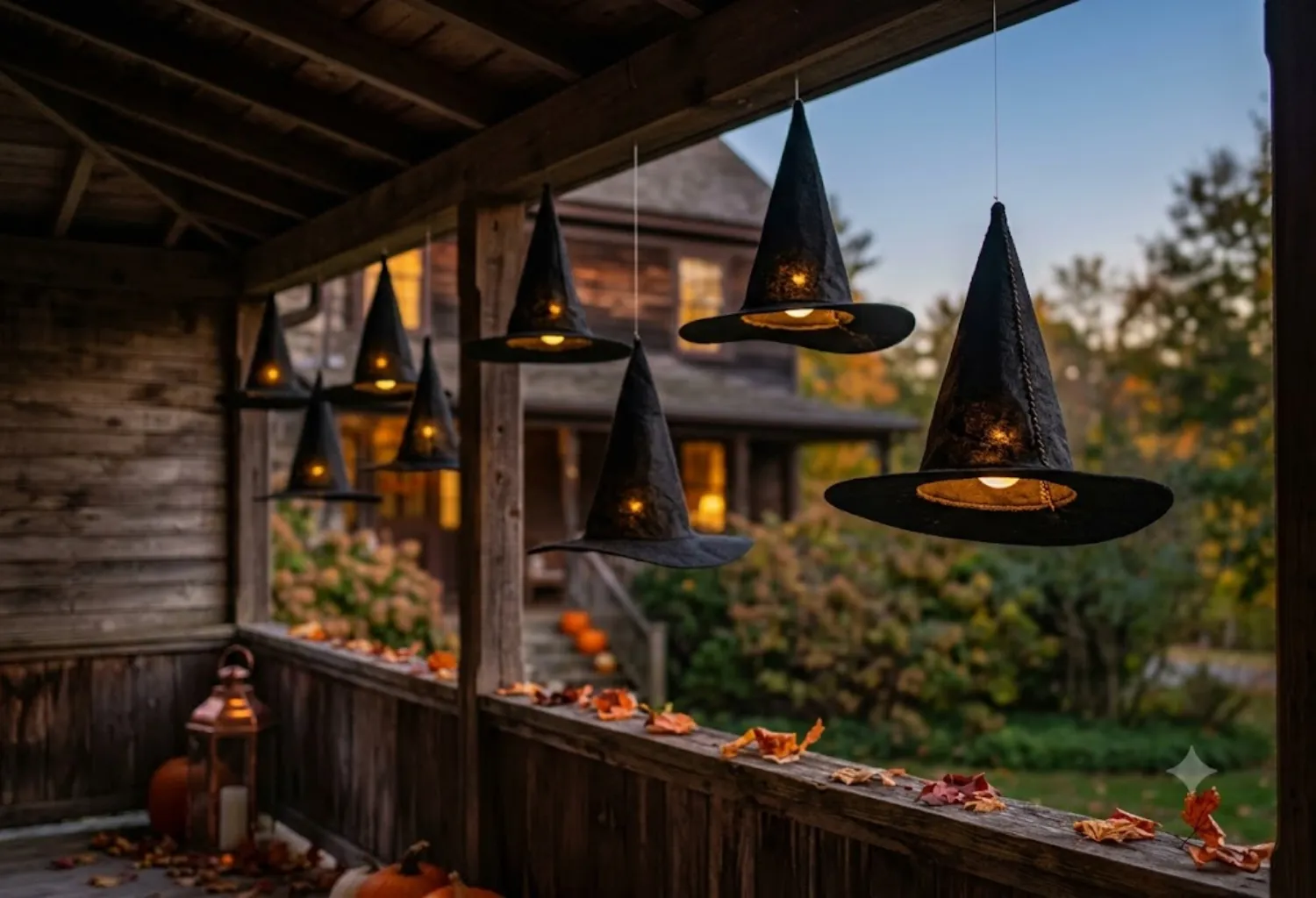 Floating Witch Hats
