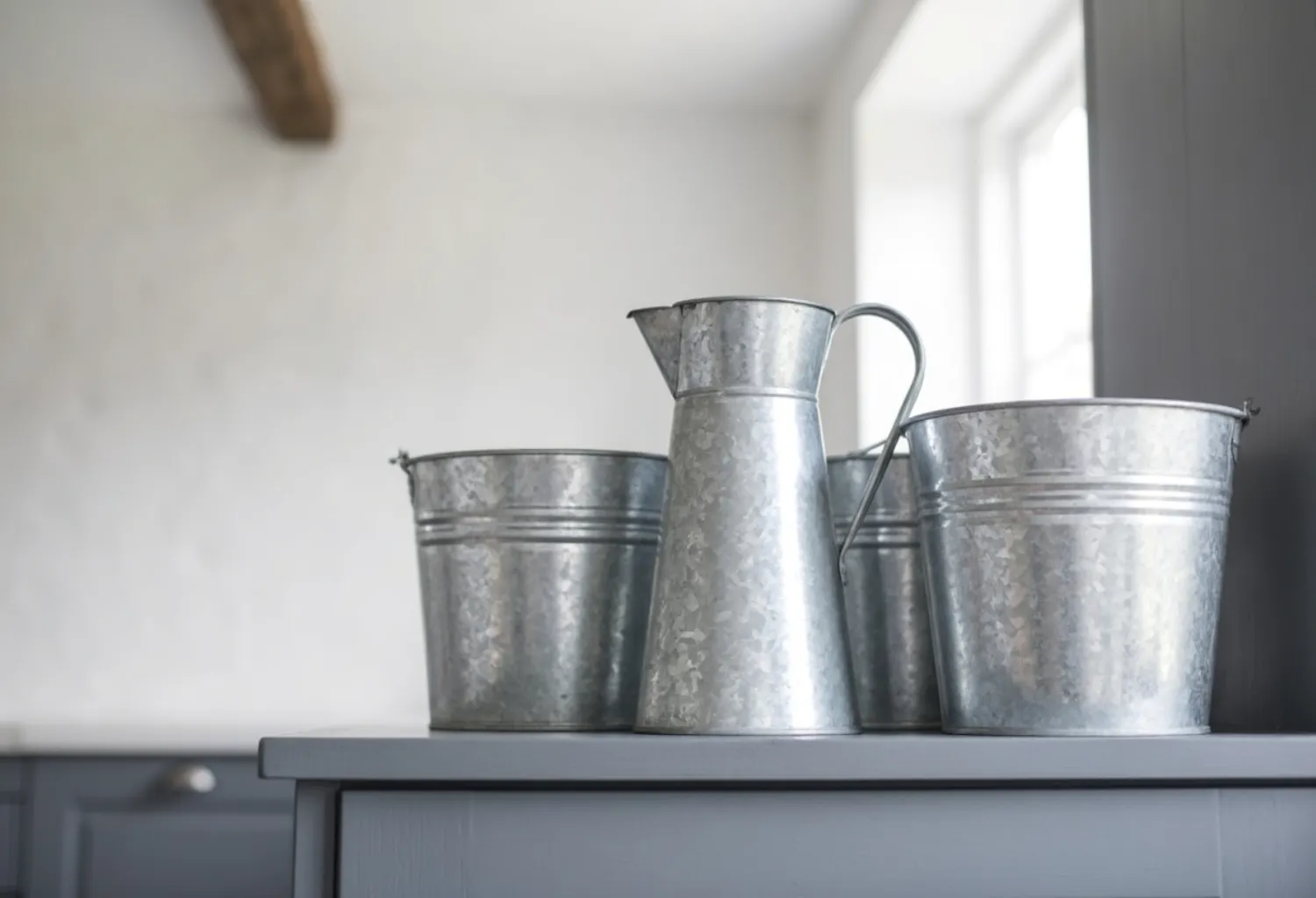 Galvanized Metal Containers