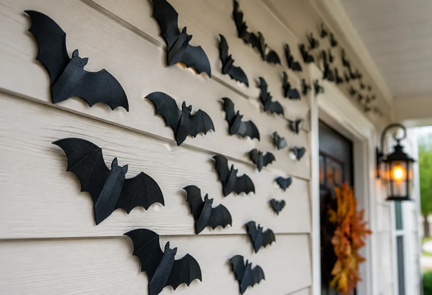 Hanging Bat Swarms