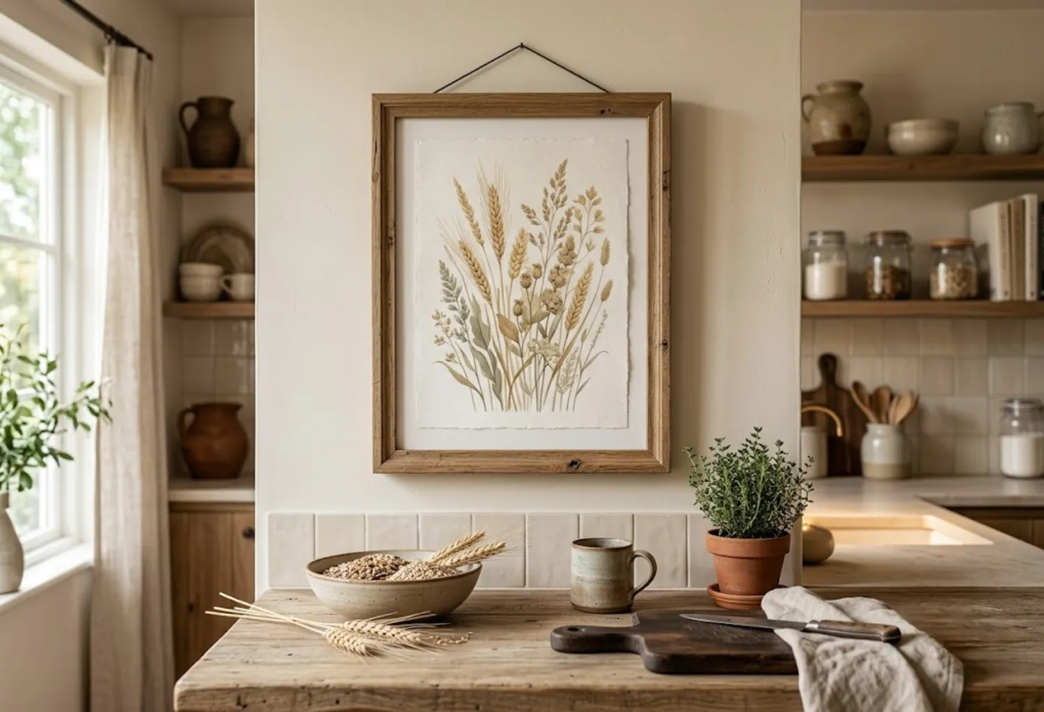 Harvest-Themed Wall Art or Signs