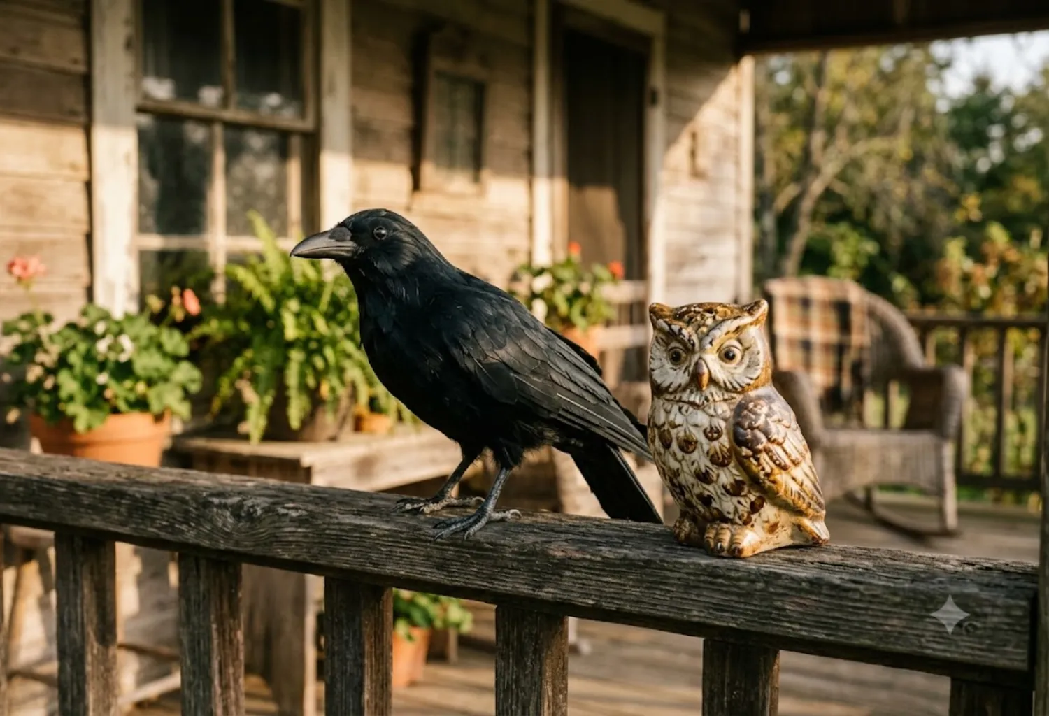 Heirloom Crows and Owls