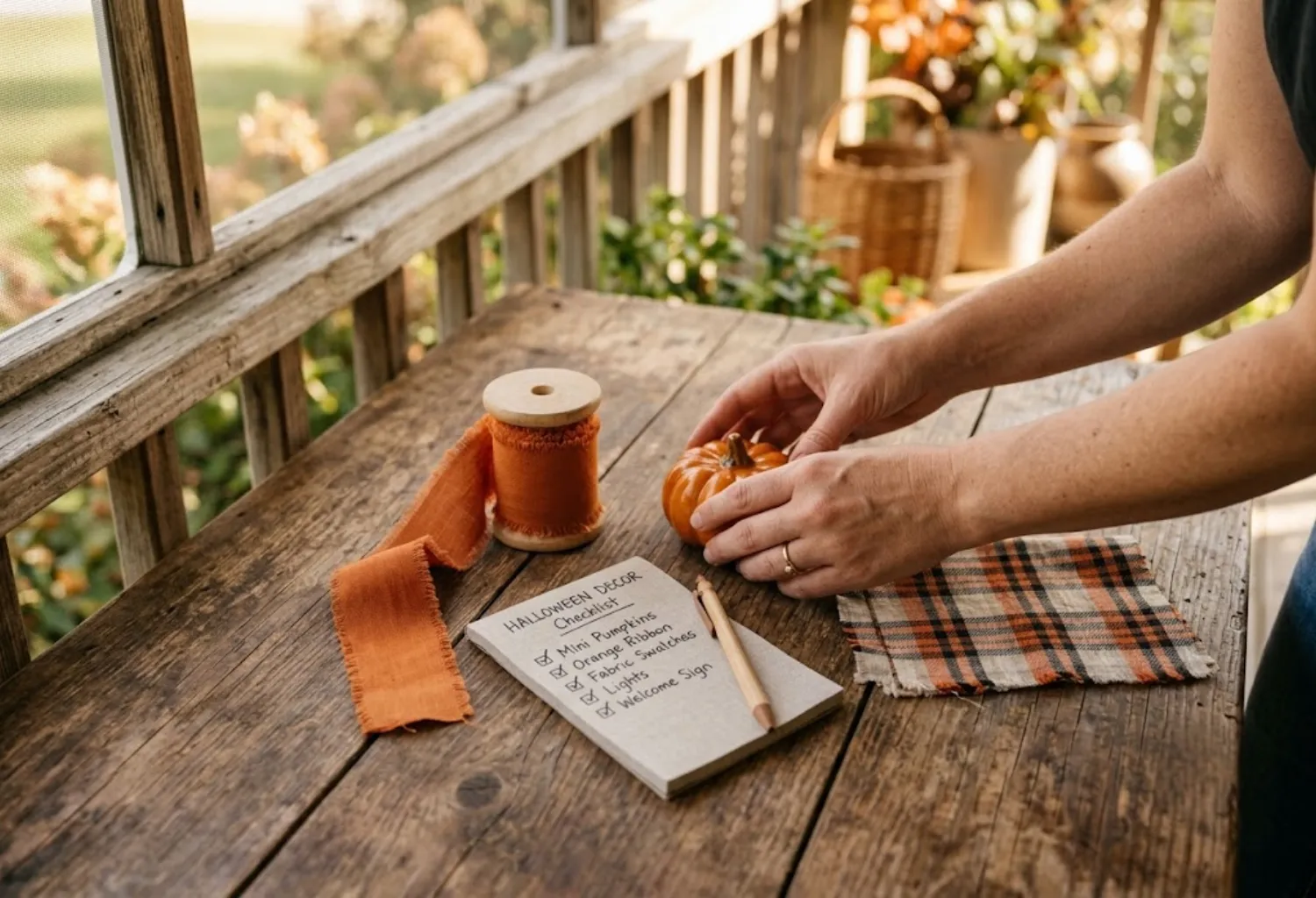 How to plan your halloween porch decor