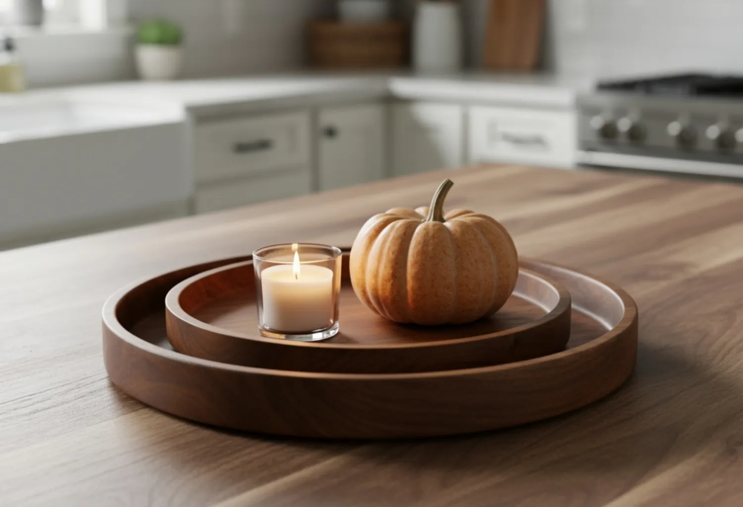 Layered Wood Trays
