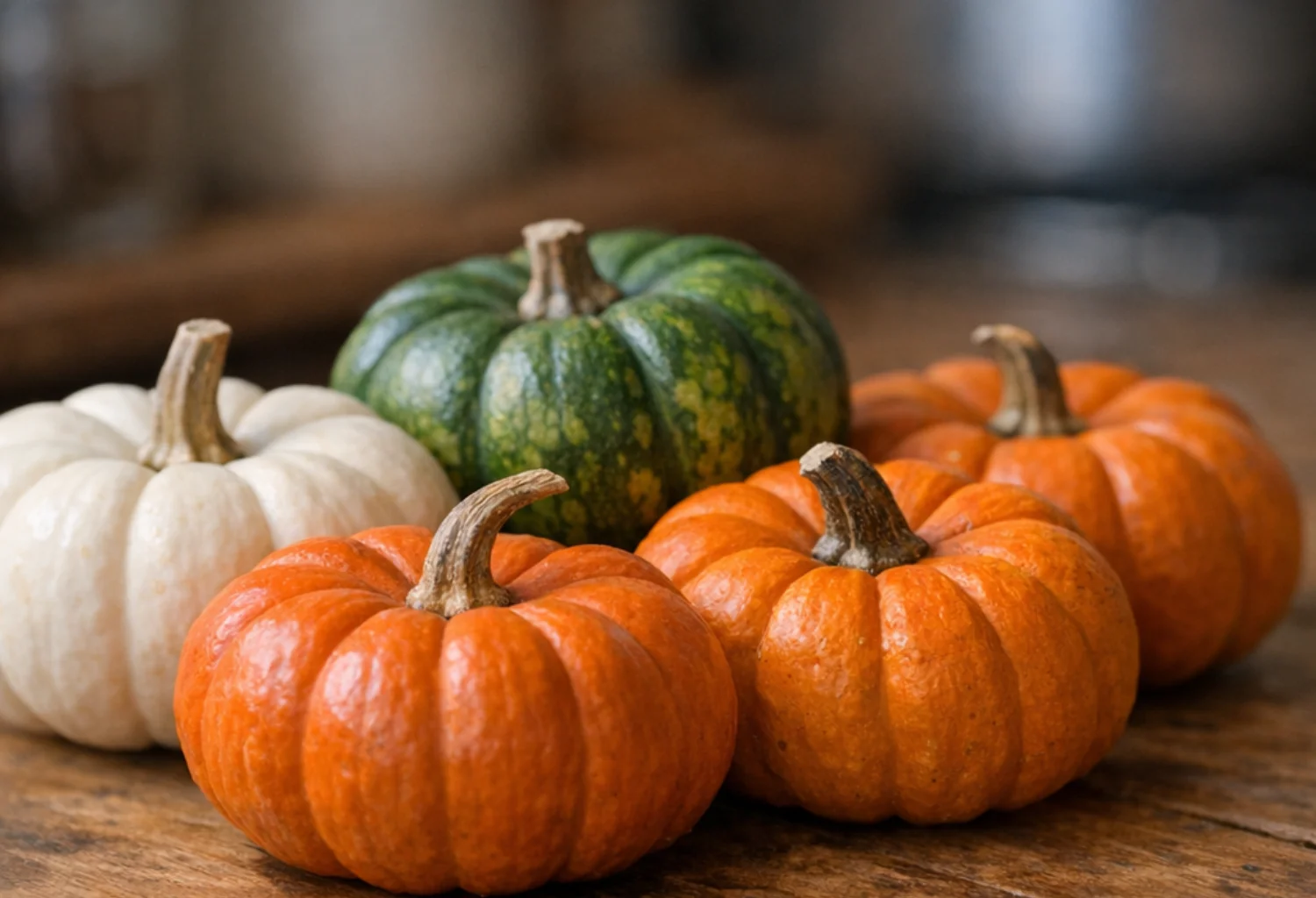 Mini Pumpkin Centerpieces
