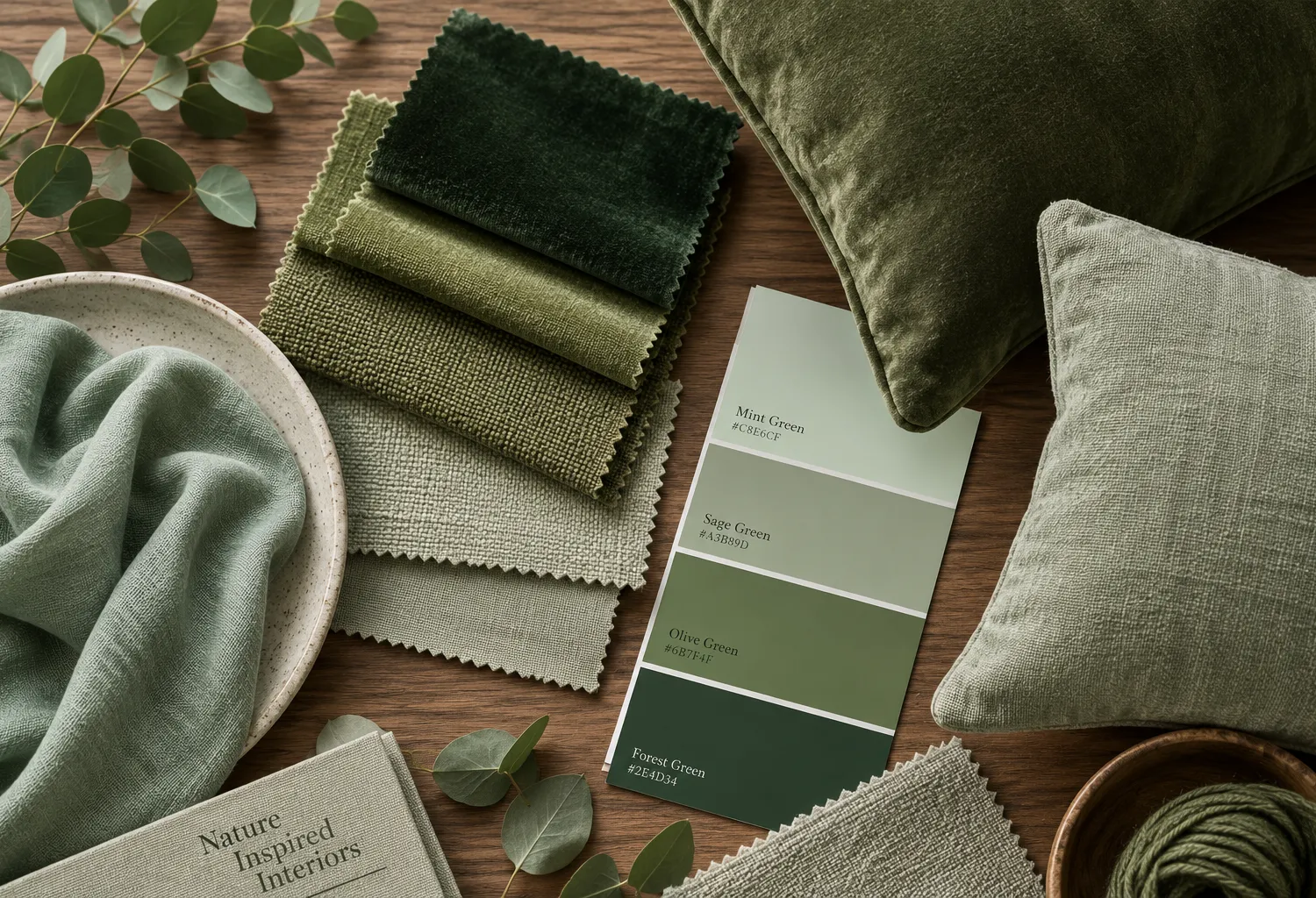 Mix Multiple Shades of Green Instead of Just One