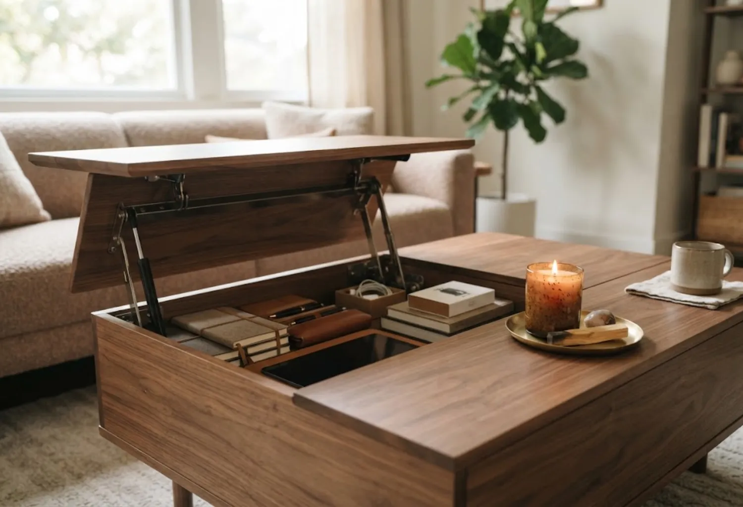Multi-Functional Coffee Tables With Storage