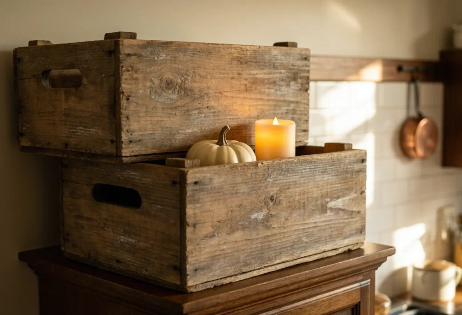 Old Wooden Crates