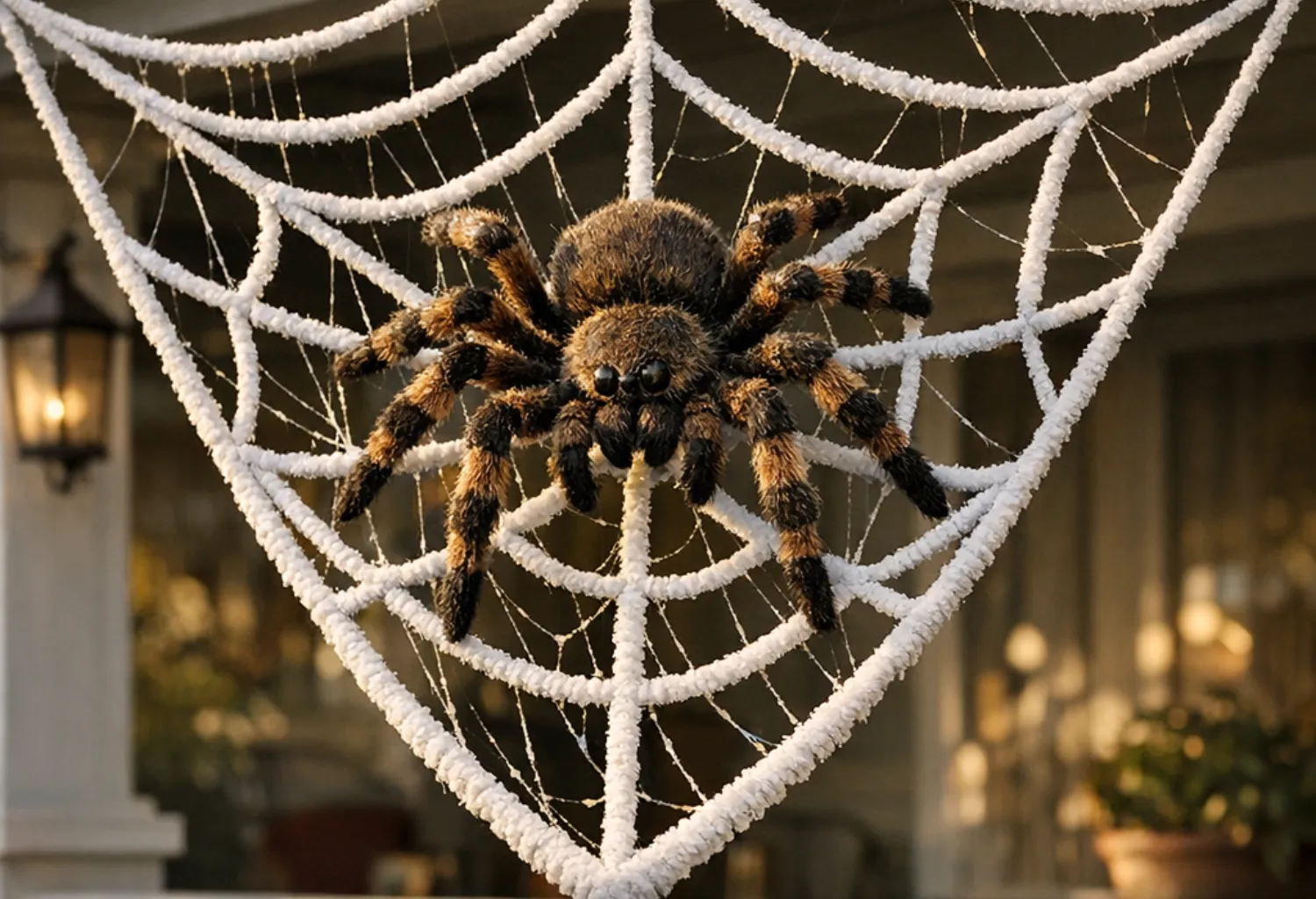Oversized Spider Webs