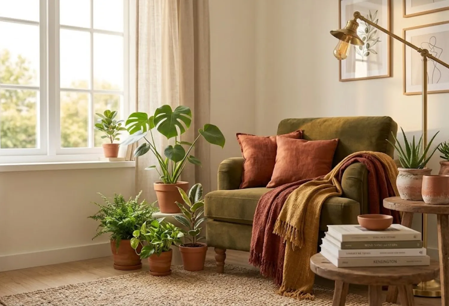 Pair Green With Terracotta for a Warm, Earthy Palette
