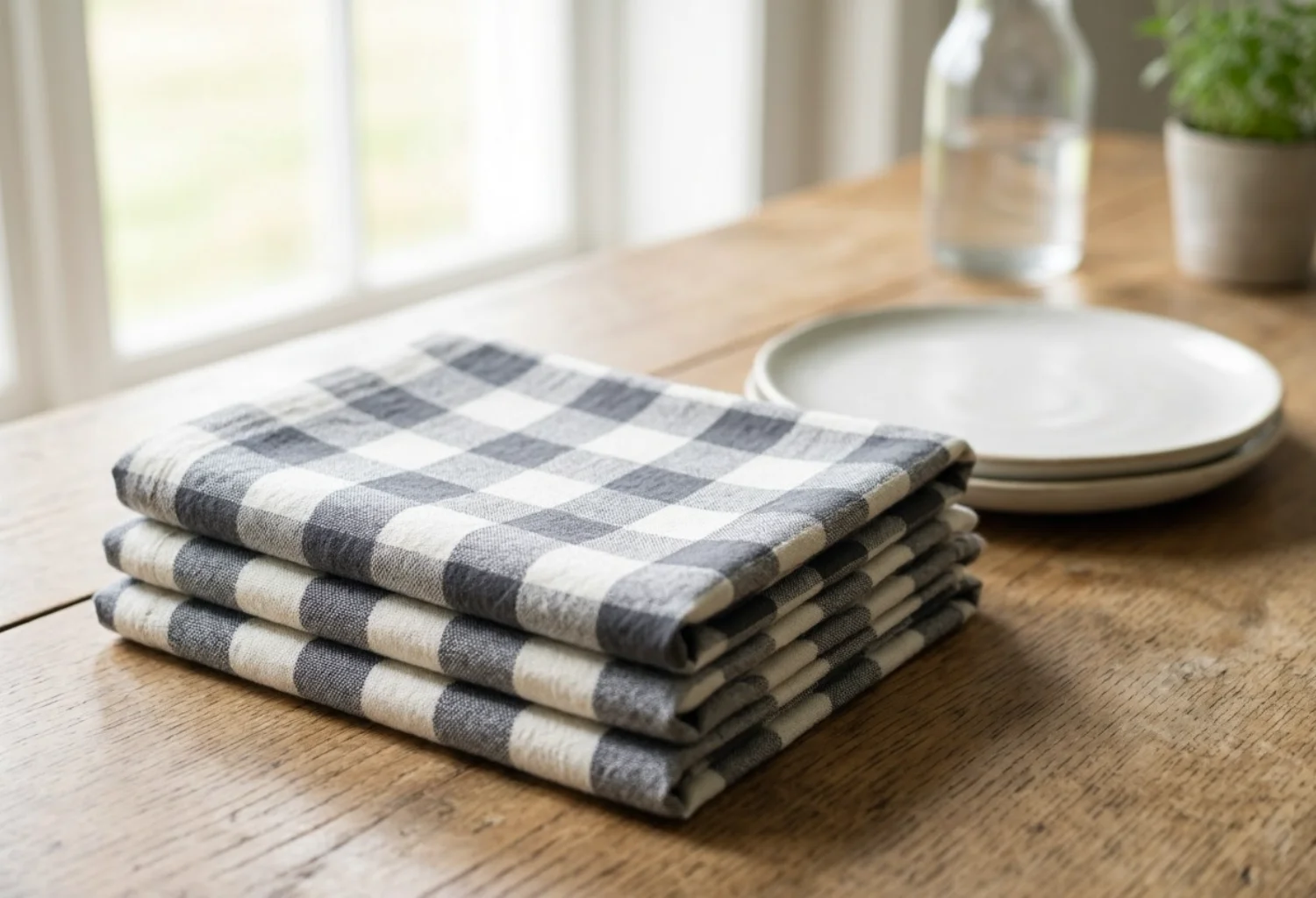 Plaid Cloth Napkins