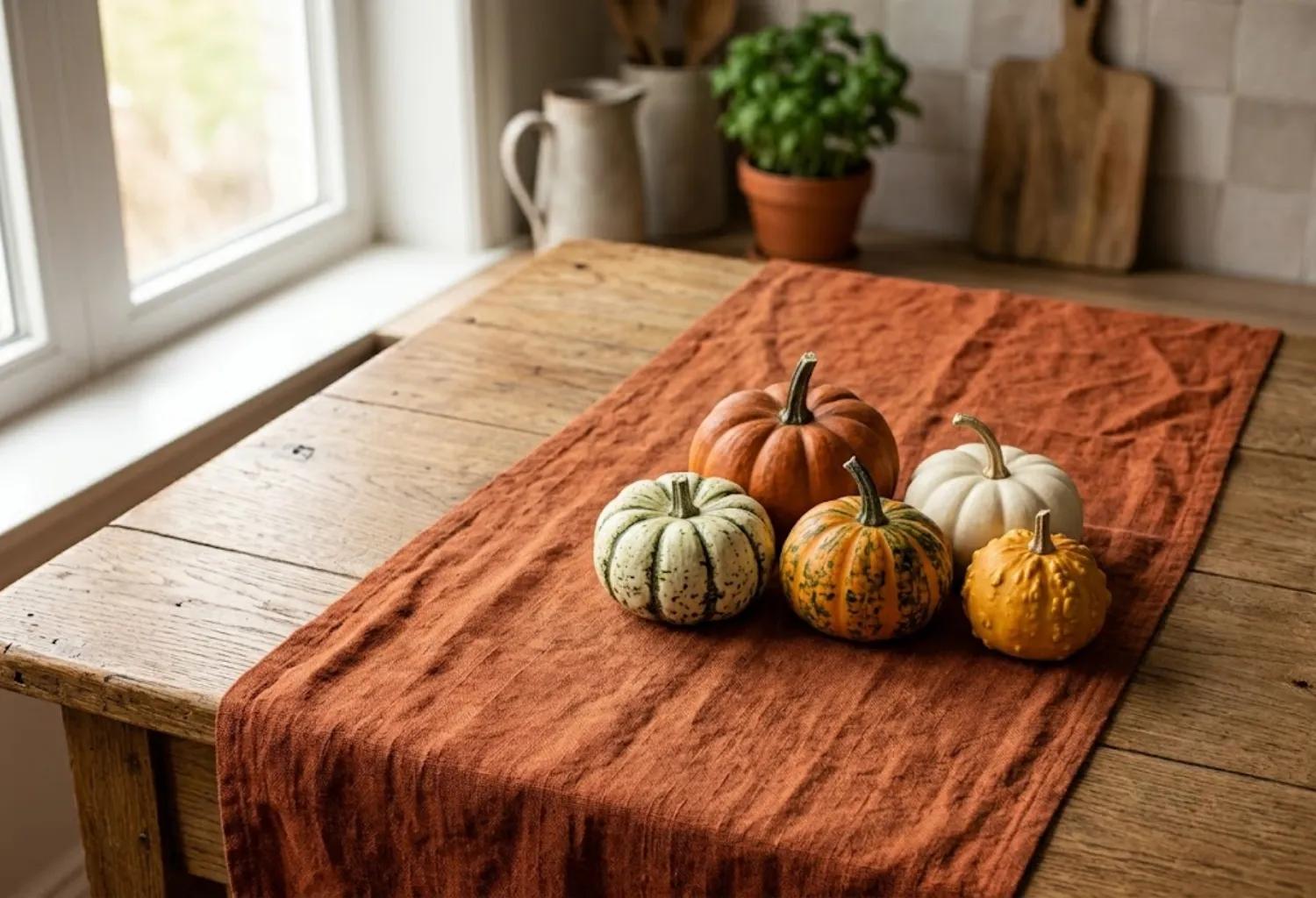 Pumpkin Displays in Odd Numbers