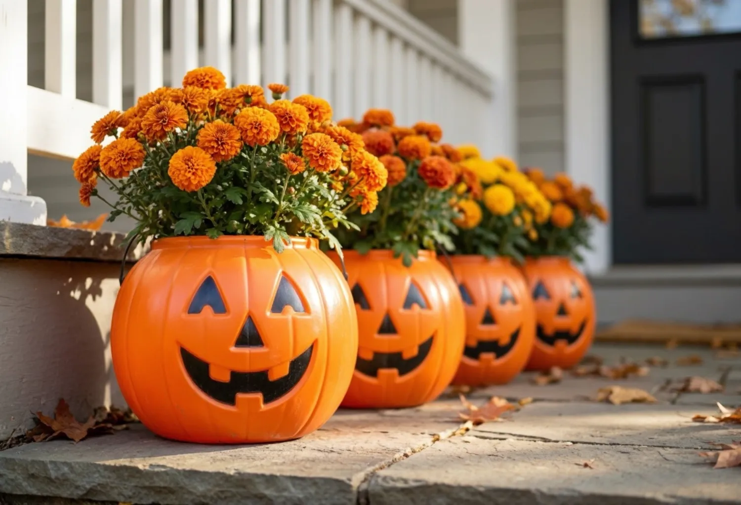 Retro Trick-or-Treat Pails