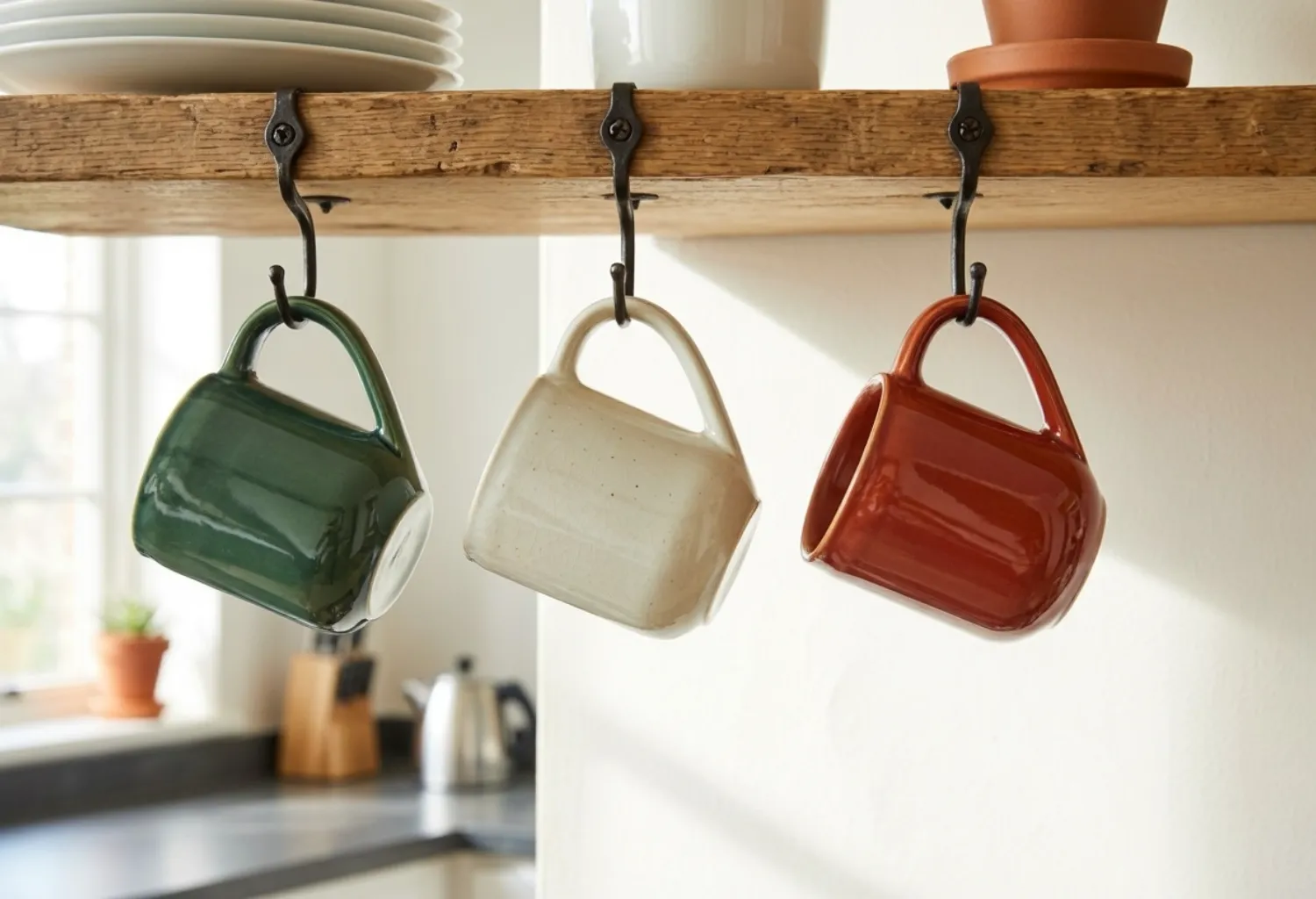 Rotate in seasonal mugs or teacups