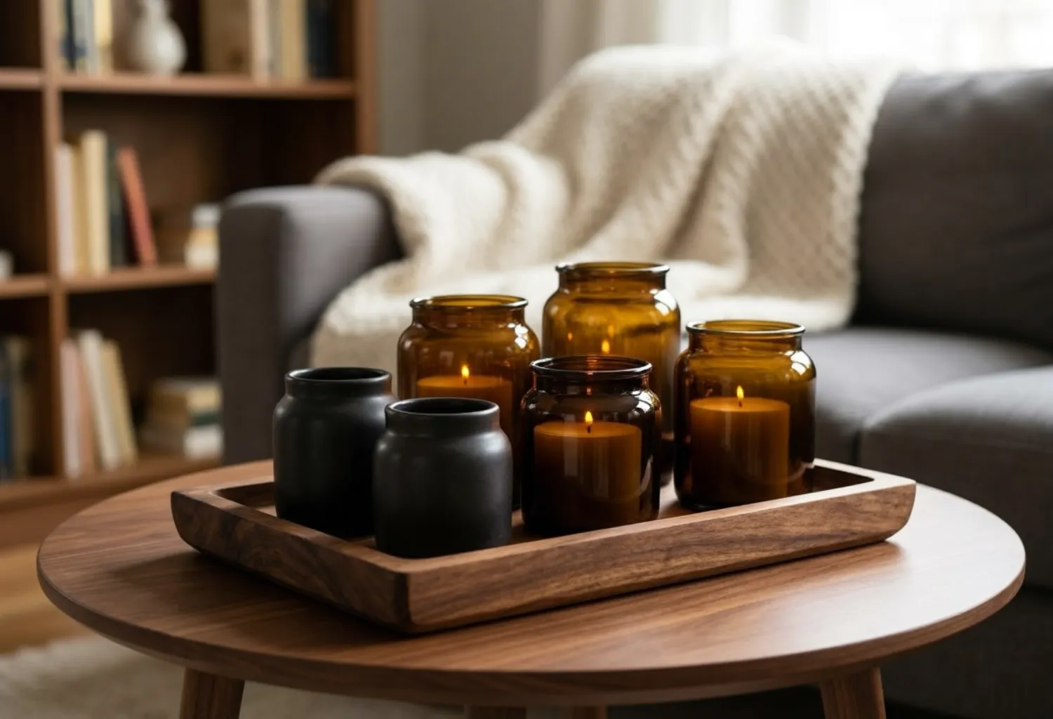 Spiced Candle Scents on Display