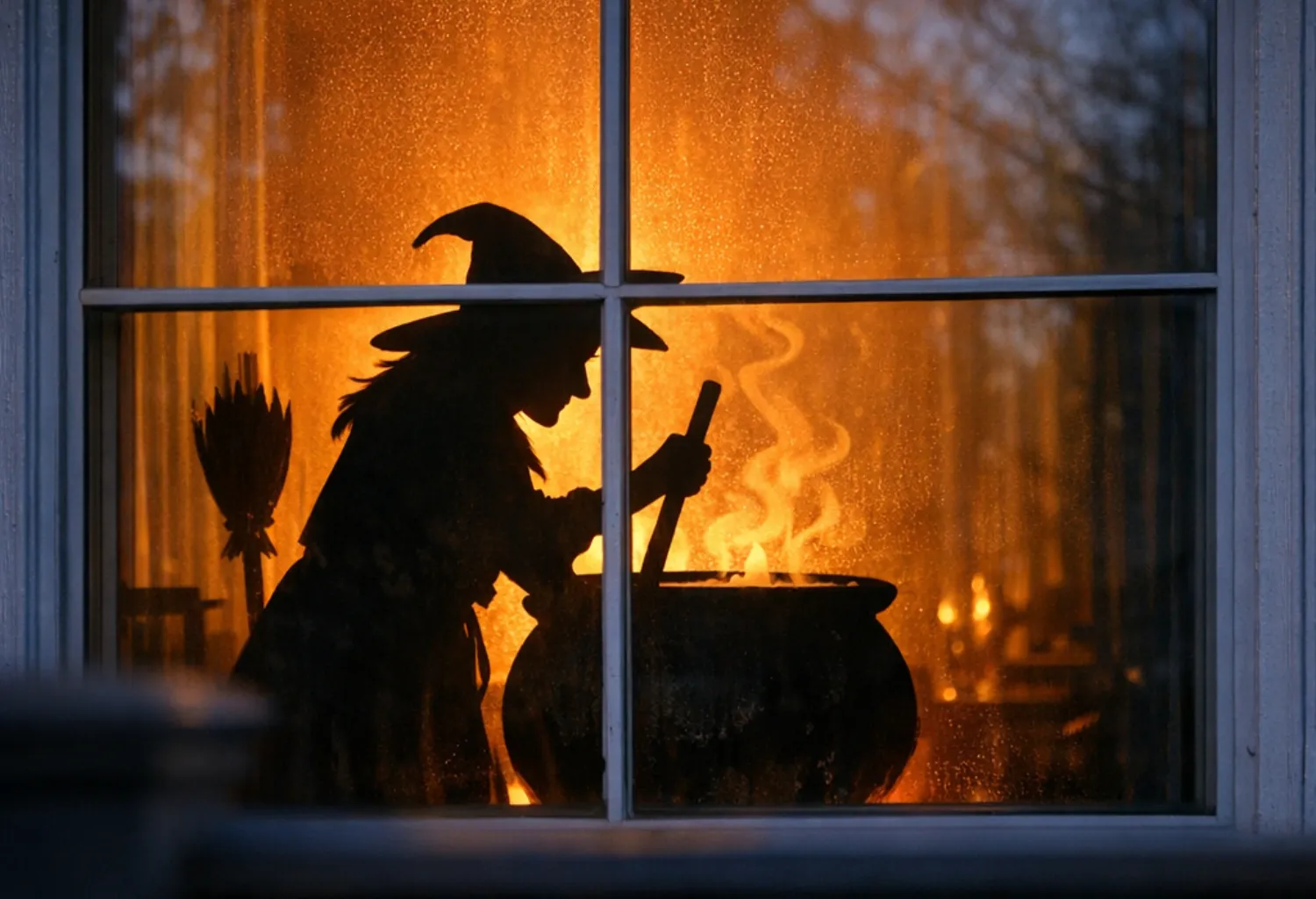 Spooky Silhouette Cutouts