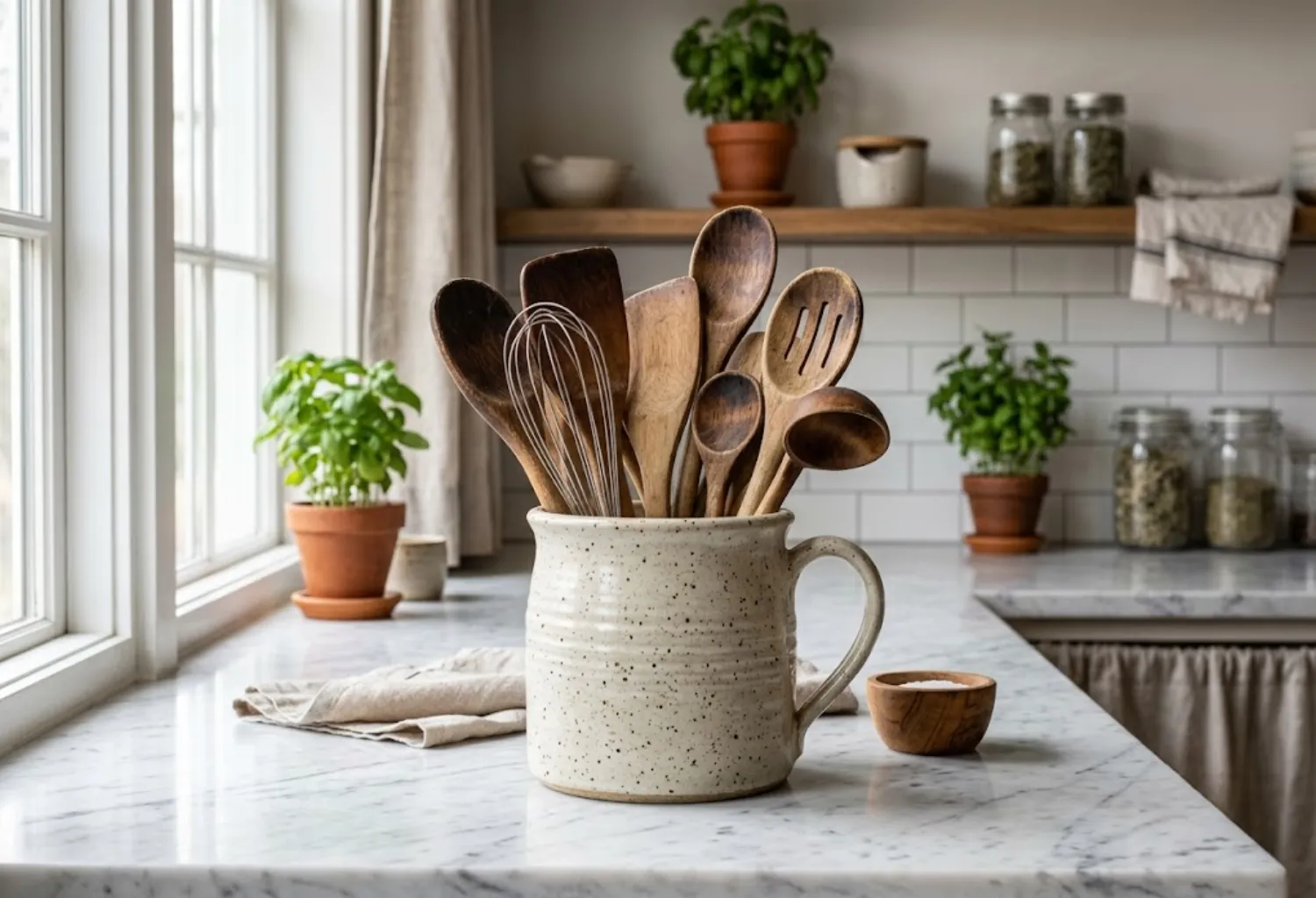 Stoneware Crocks and Pitchers