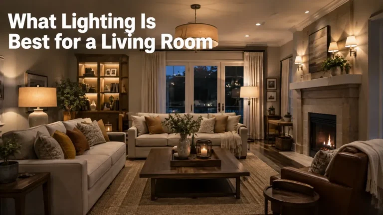 What Lighting Is Best for a Living Room