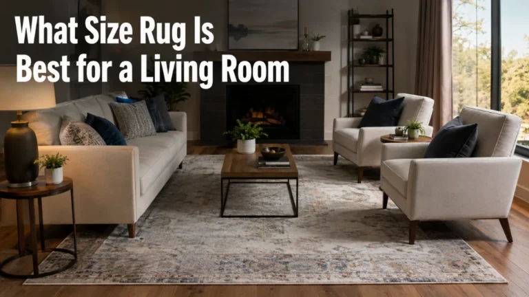 What Size Rug Is Best for a Living Room