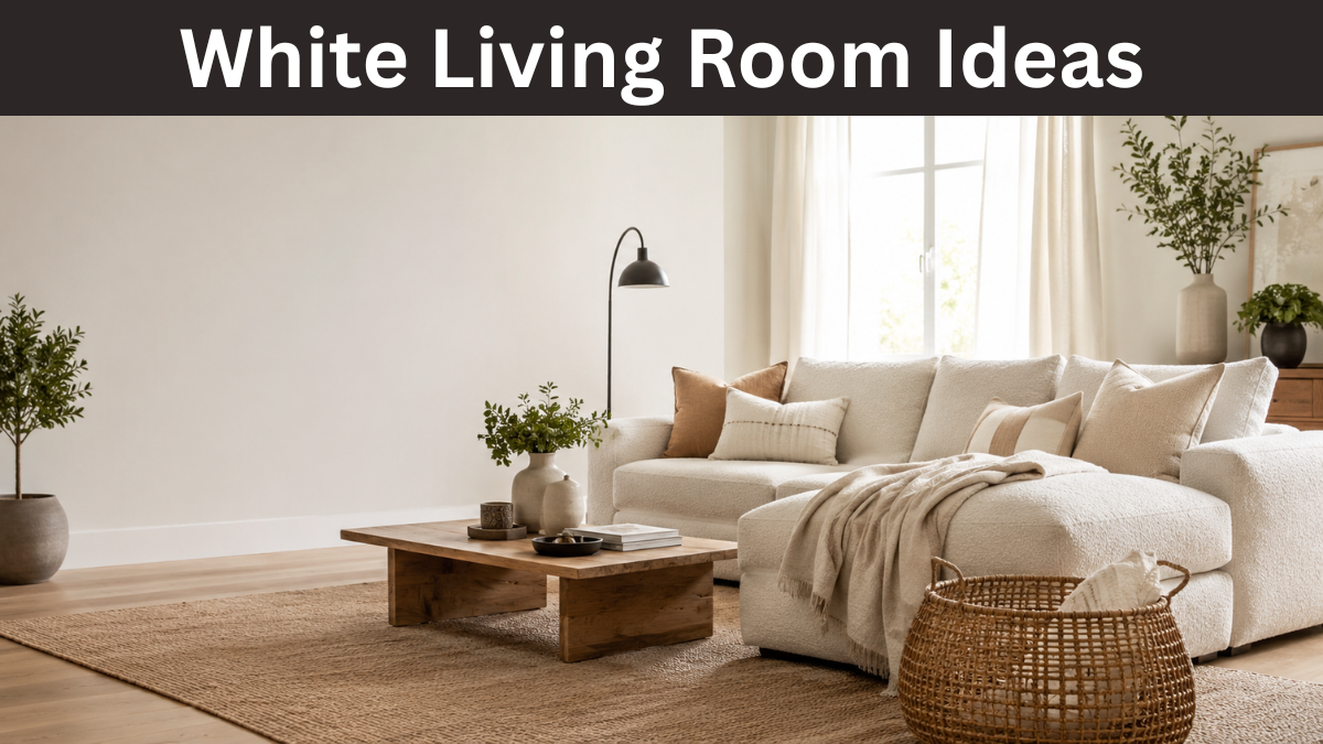 White Living Room Ideas
