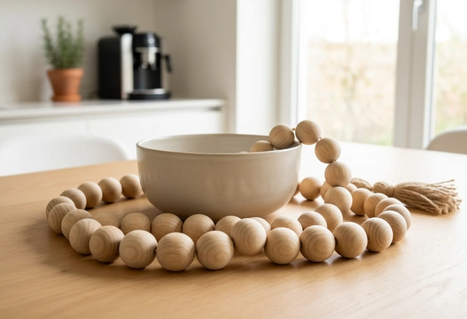 Wooden Bead Garlands
