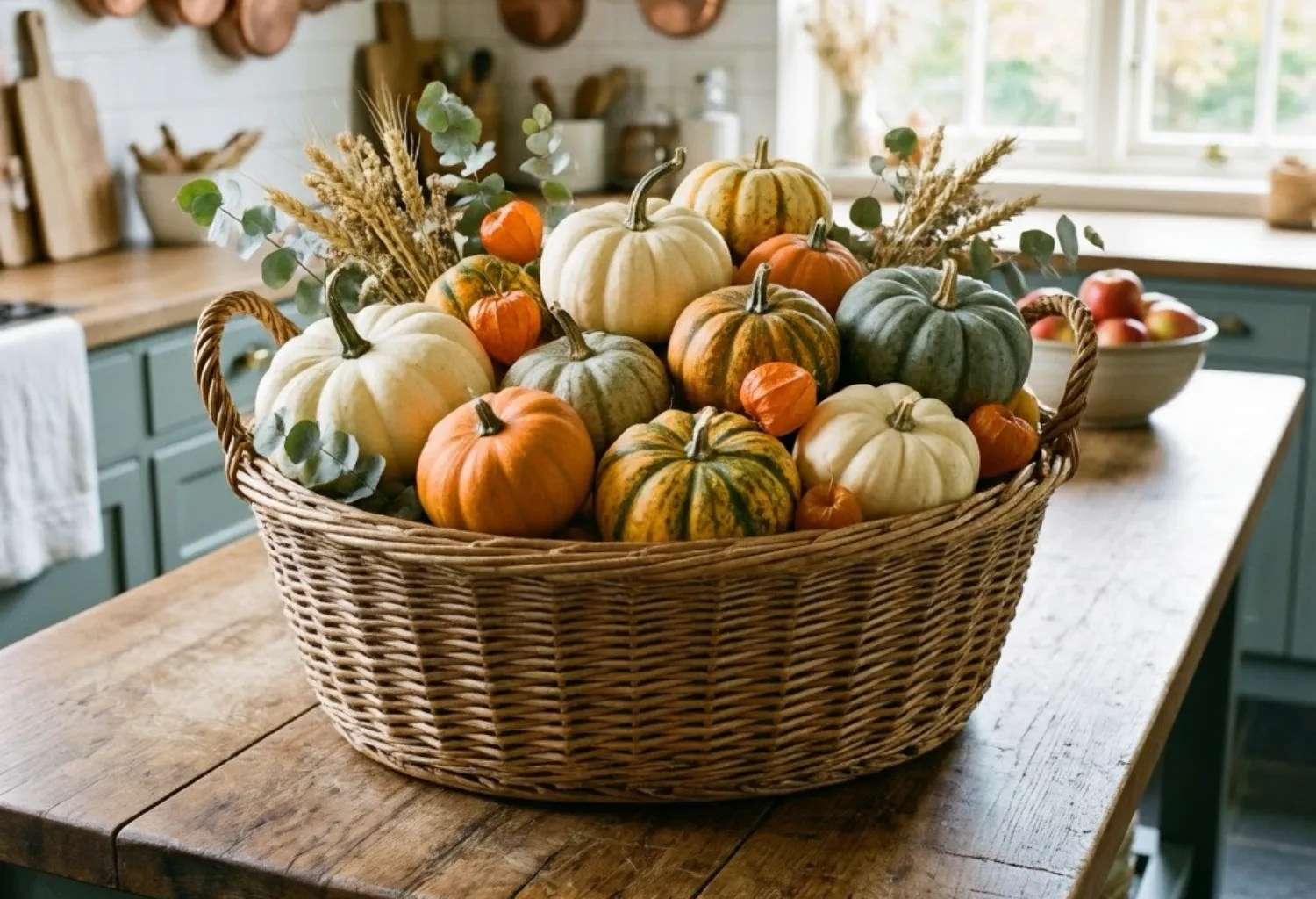 Woven Basket Centerpiece