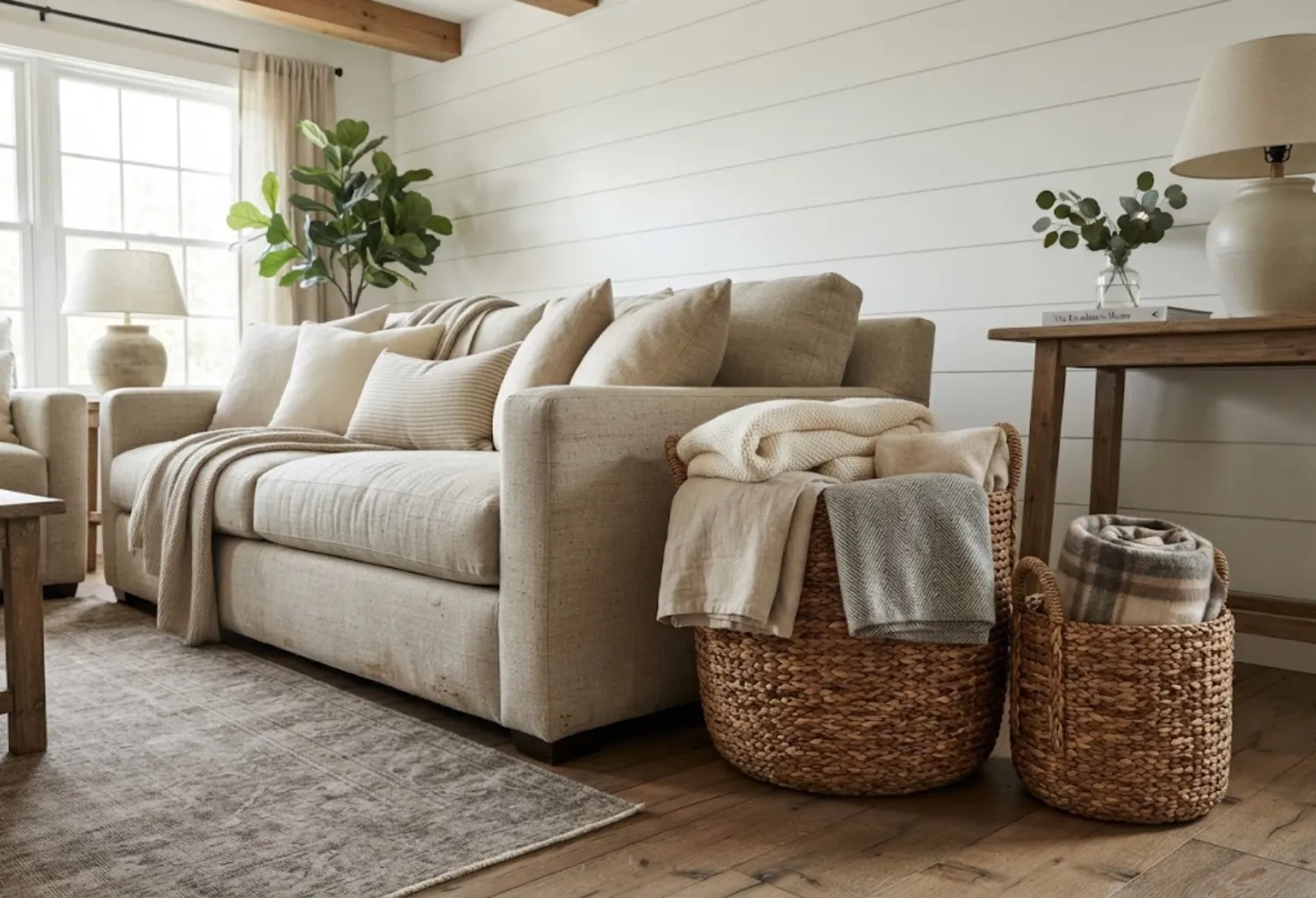 Woven Baskets for Storage