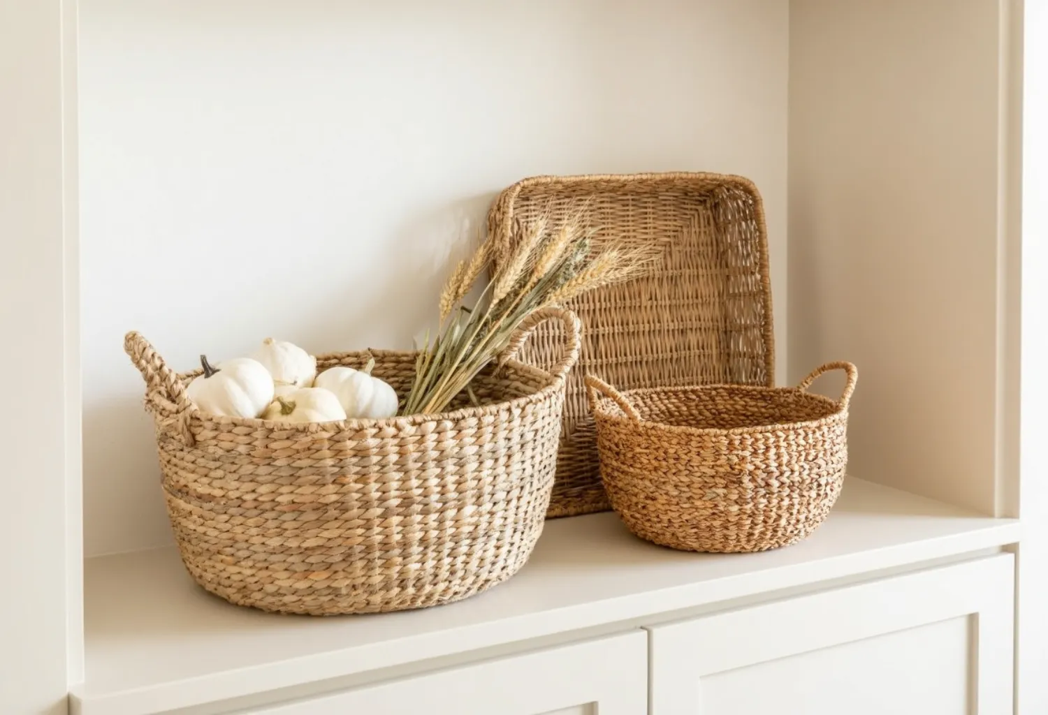 Woven Harvest Baskets
