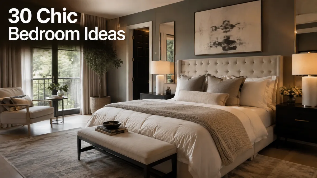 chic bedroom ideas