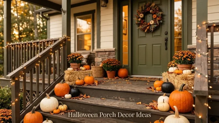 halloween porch decorations