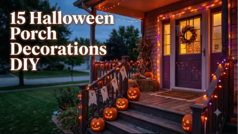 15 Halloween Porch Decorations DIY Ideas You’ll Love